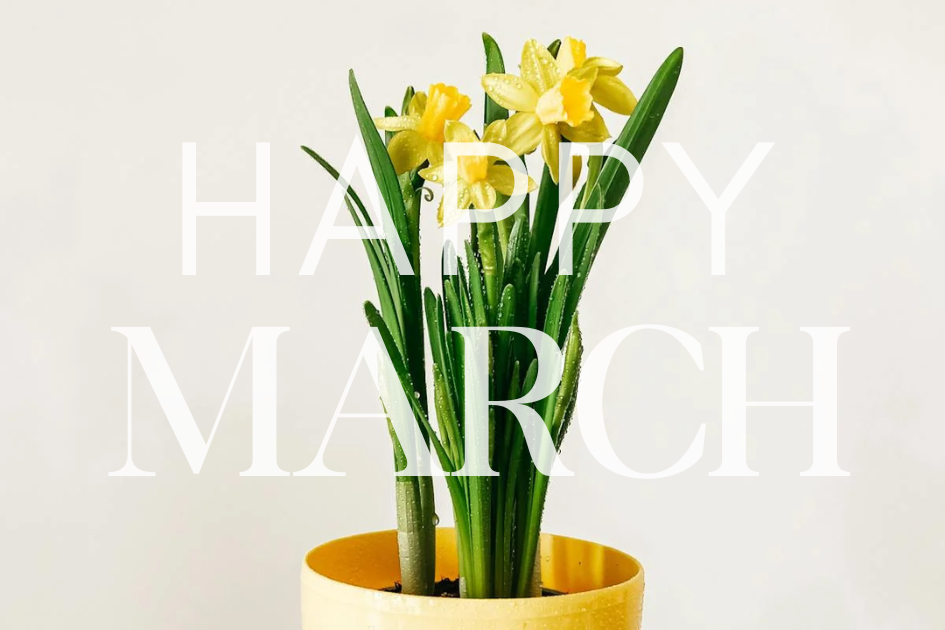 Happy March!